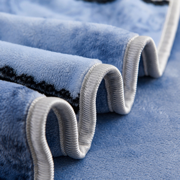 91家纺网 家纺一手货源 找家纺 沐妍家纺 2025新款8斤加厚保暖金貂绒牛奶绒印花四件套 水墨年华