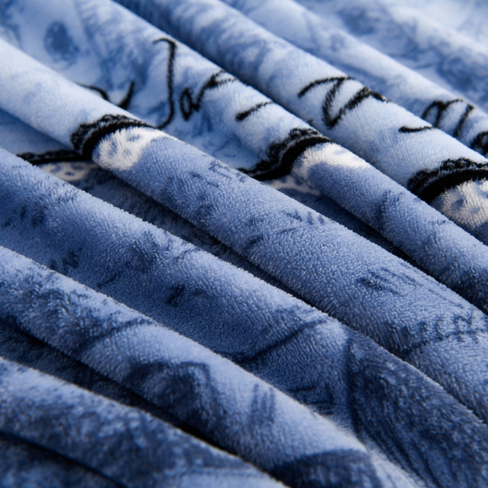 91家纺网 家纺一手货源 找家纺 沐妍家纺 2025新款8斤加厚保暖金貂绒牛奶绒印花四件套 水墨年华