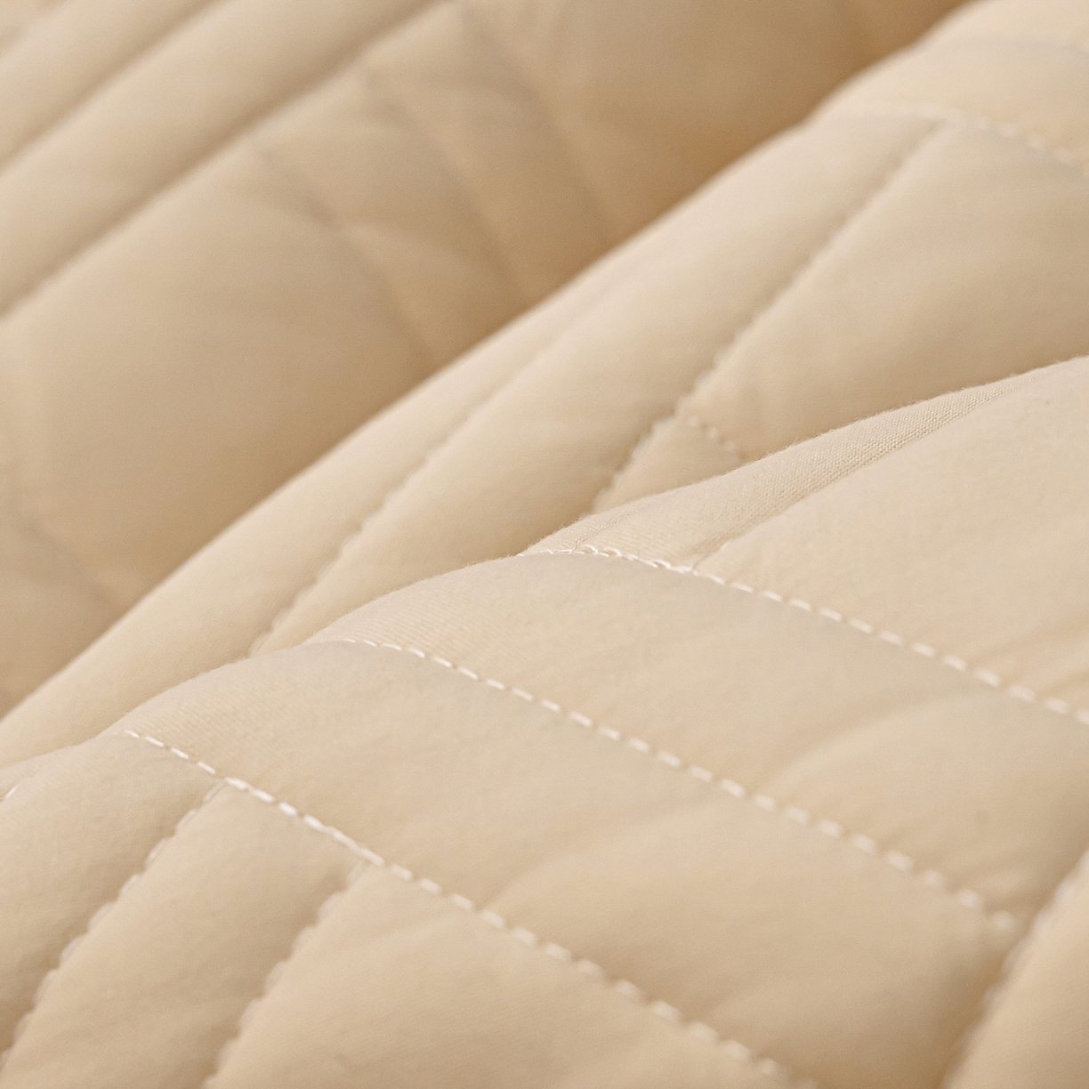 91家纺网 家纺一手货源 找家纺 小叮当家纺仓储工厂店 2025新款A类原棉大豆防水床笠单品床笠单件单床笠隔尿夹棉床笠床垫保护罩外贸跨境 迷宫-卡其