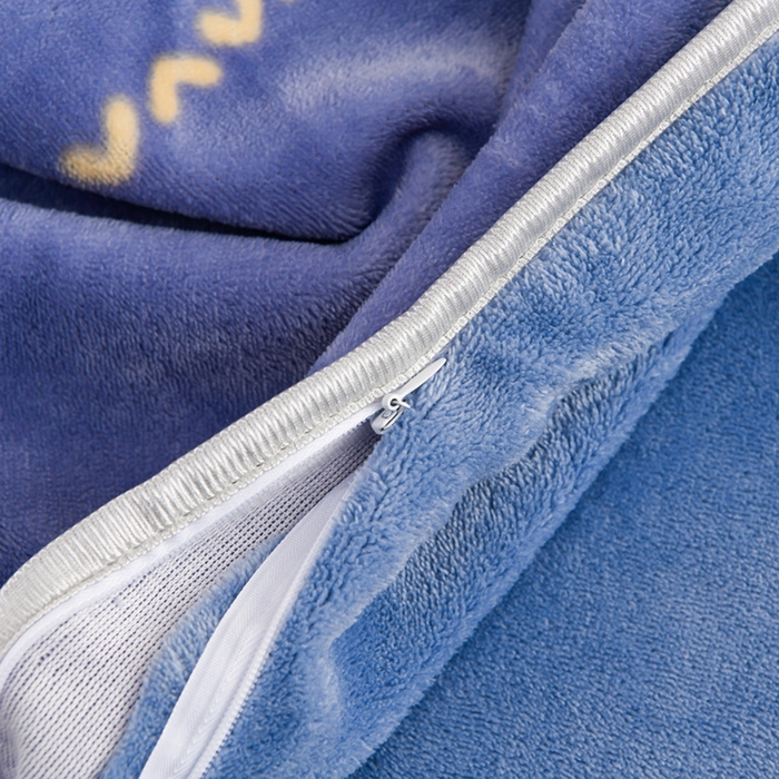 91家纺网 家纺一手货源 找家纺 沐妍家纺 2025新款8斤加厚保暖金貂绒牛奶绒印花四件套 四叶草