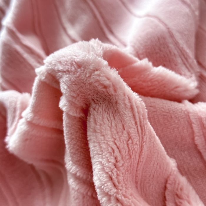 91家纺网 家纺一手货源 找家纺 保罗圣迪奥 2025新款230克牛奶绒四件套-布兰卡 深粉色