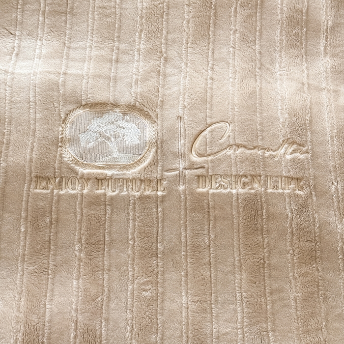 91家纺网 家纺一手货源 找家纺 保罗圣迪奥 2025新款230克牛奶绒四件套-布兰卡 浅咖