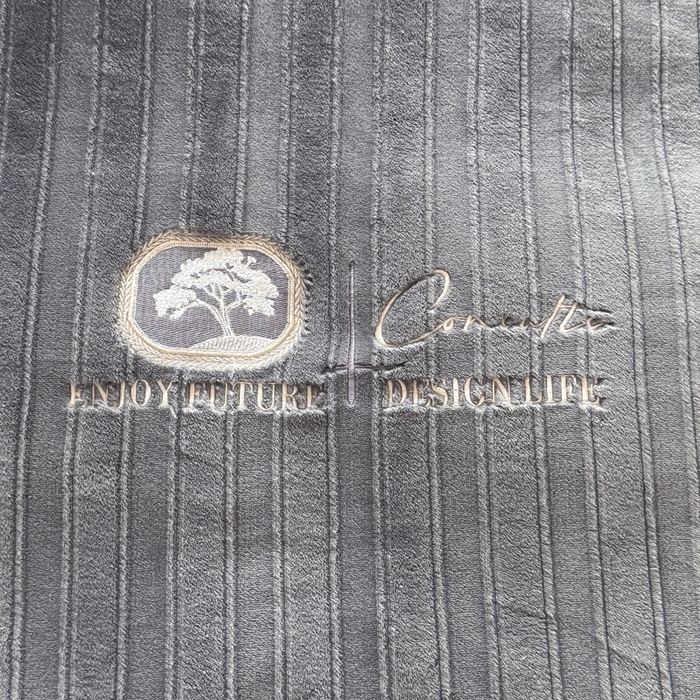 91家纺网 家纺一手货源 找家纺 保罗圣迪奥 2025新款230克牛奶绒四件套-布兰卡 深灰色