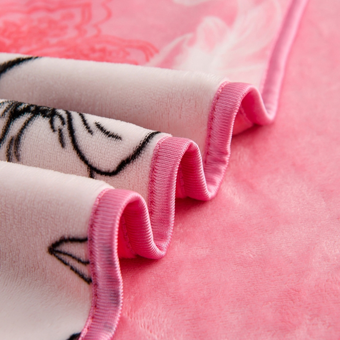 91家纺网 家纺一手货源 找家纺 沐妍家纺 2025新款8斤加厚保暖金貂绒牛奶绒印花四件套 优雅恋人