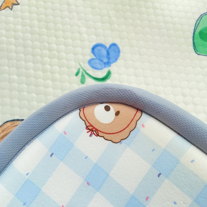 91家纺网 家纺一手货源 找家纺 （总）小叮当家纺仓储工厂店 2025新款A版冰豆豆B版针织婴童双面两用床垫床褥