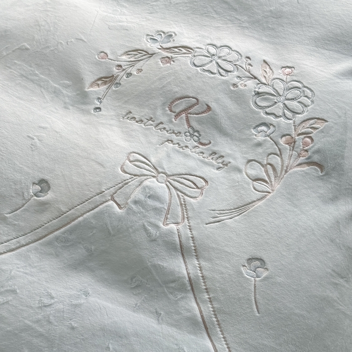 91家纺网 家纺一手货源 找家纺 保罗圣迪奥 2025新款230克全消光牛奶绒四件套-沐夏 沐夏-蓝色