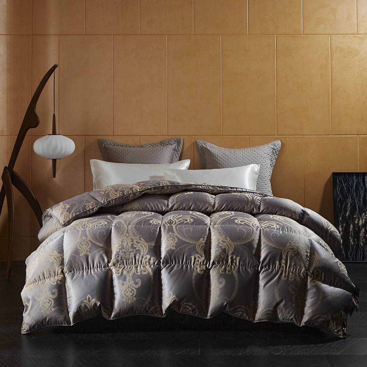 91家纺网 家纺一手货源 找家纺 暖羽屋羽绒馆 2025新款国标95鸭绒被子 婚庆羽绒被芯 双人冬被 加厚春秋被 保暖被 H欧罗雅