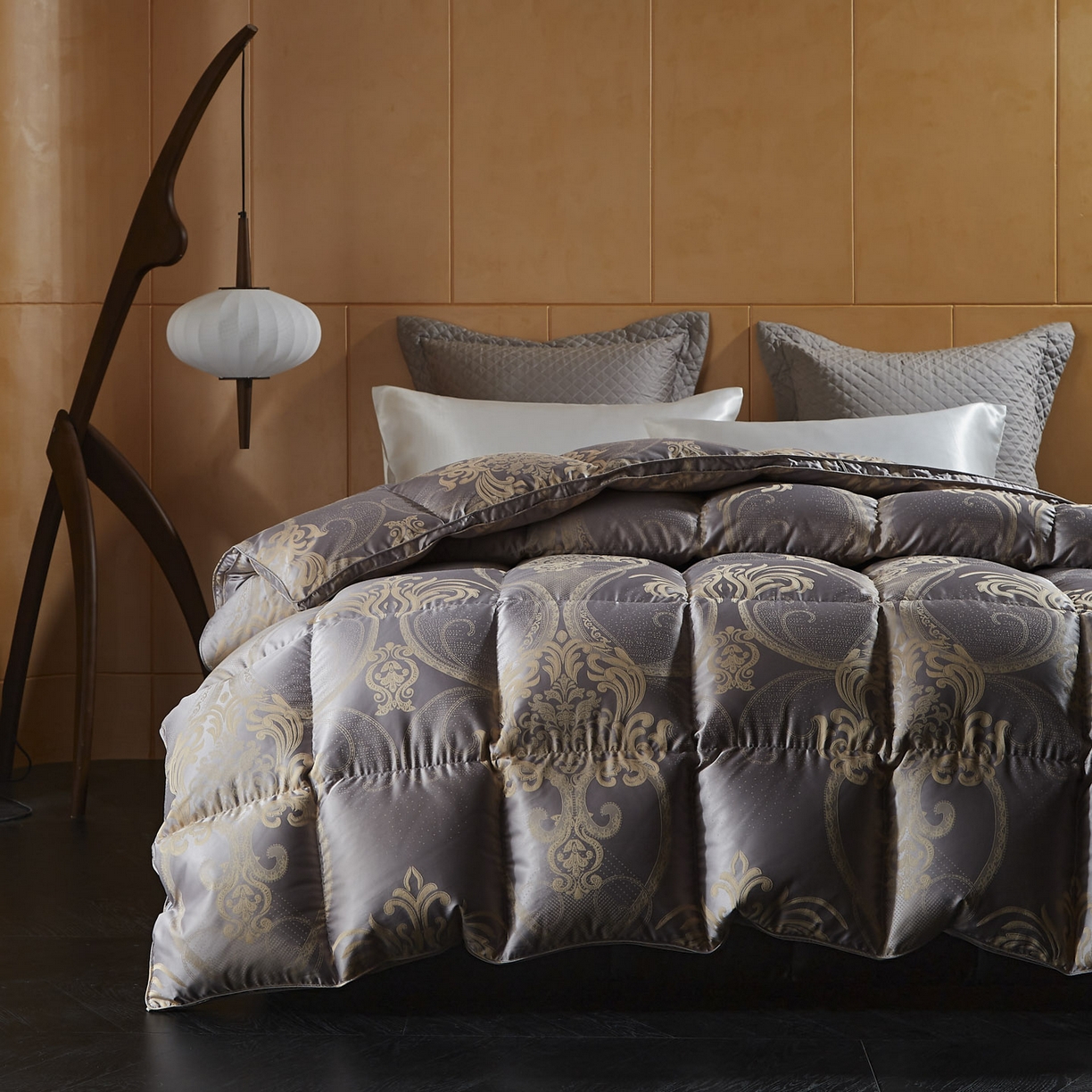 91家纺网 家纺一手货源 找家纺 暖羽屋羽绒馆 2025新款国标95鸭绒被子 婚庆羽绒被芯 双人冬被 加厚春秋被 保暖被 H欧罗雅