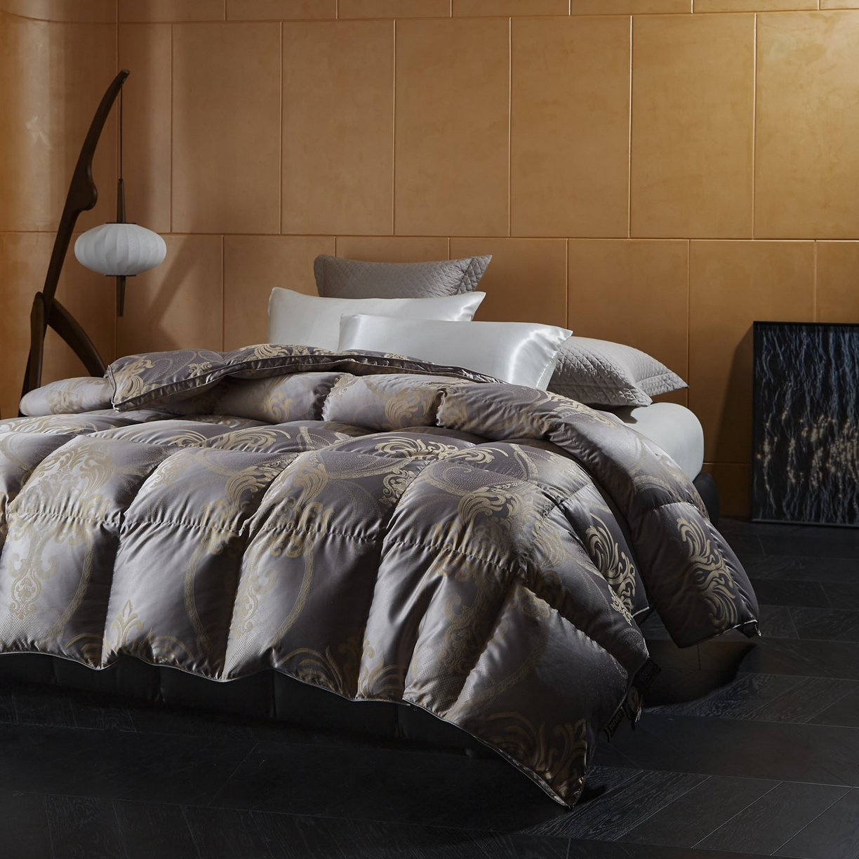 91家纺网 家纺一手货源 找家纺 暖羽屋羽绒馆 2025新款国标95鸭绒被子 婚庆羽绒被芯 双人冬被 加厚春秋被 保暖被 H欧罗雅