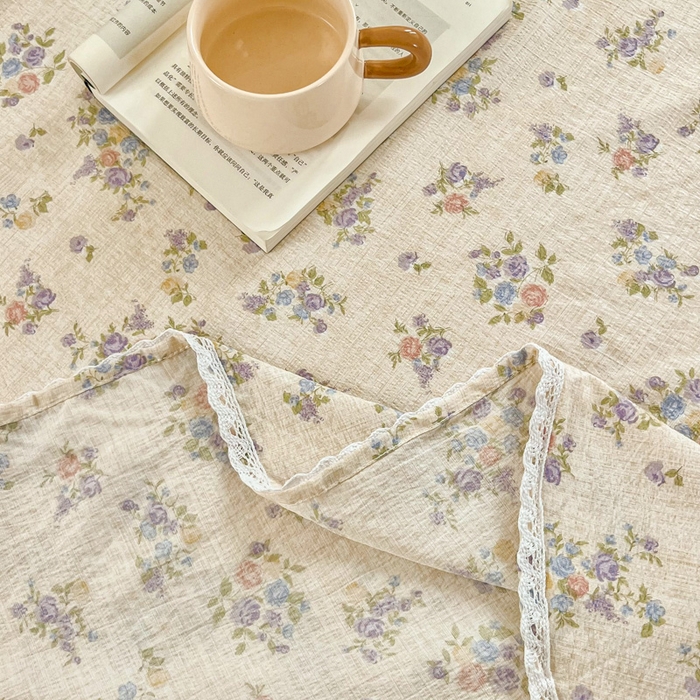 91家纺网 家纺一手货源 找家纺 小叮当家纺仓储工厂店 2025新款云感提花双层纱花边单床单单件床单单品床单 梦境