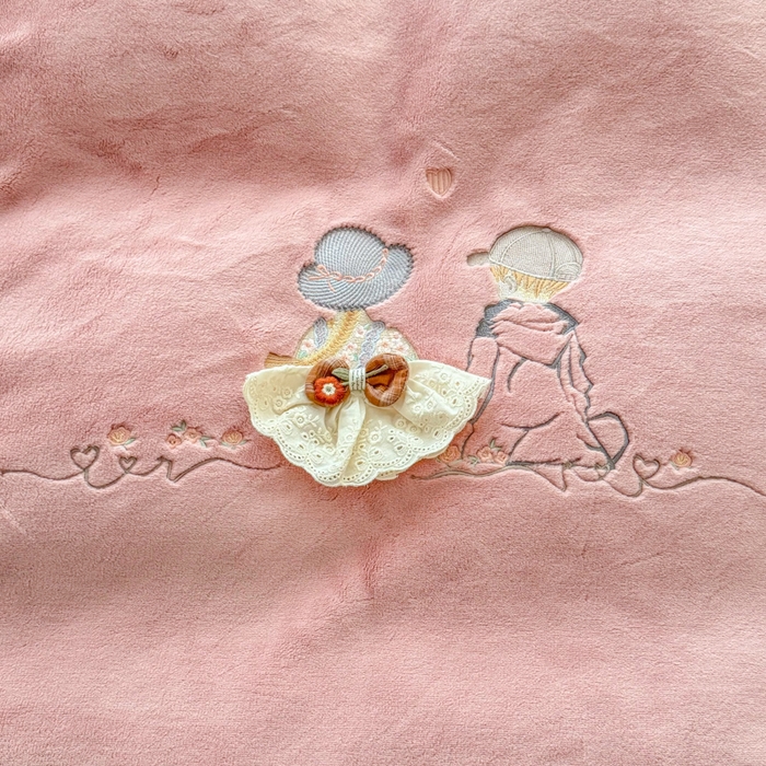 91家纺网 家纺一手货源 找家纺 保罗圣迪奥 2025新款250克全消光牛奶绒四件套-安妮 安妮-豆沙色