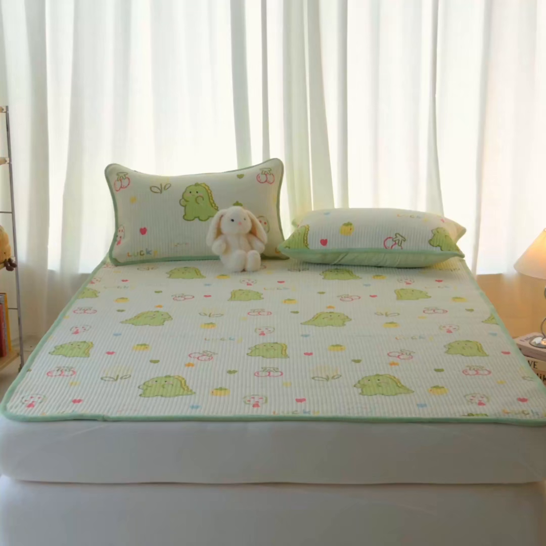 91家纺网 家纺一手货源 找家纺 （总）小叮当家纺仓储工厂店 2025新款棉加绒床垫一面全棉一面牛奶绒床褥垫软床垫床盖四季通用