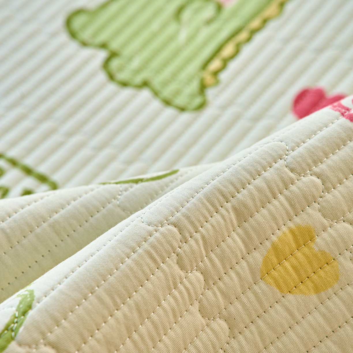 91家纺网 家纺一手货源 找家纺 （总）小叮当家纺仓储工厂店 2025新款棉加绒床垫一面全棉一面牛奶绒床褥垫软床垫床盖四季通用