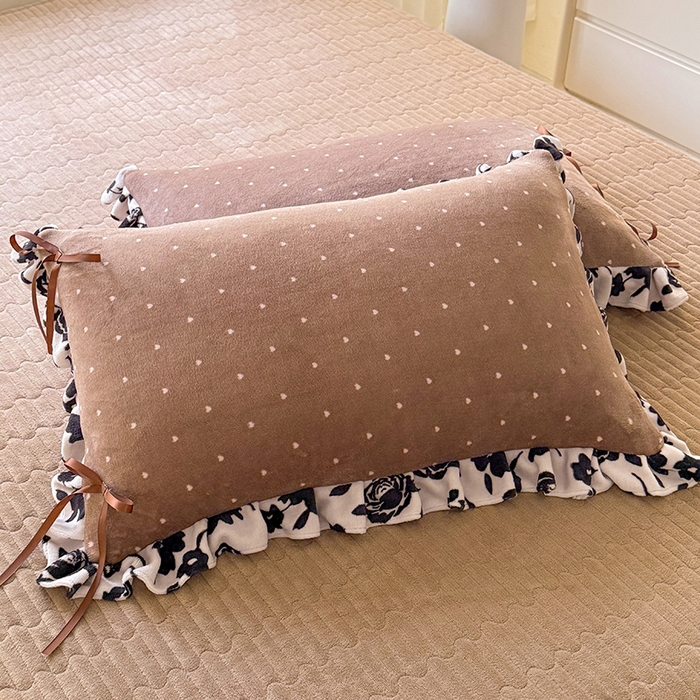 91家纺网 家纺一手货源 找家纺 韩约家纺 2025新款韩式蝴蝶结牛奶绒床盖款四件套 黛香