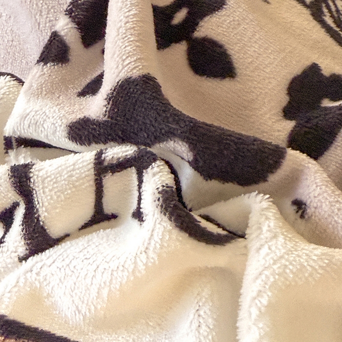 91家纺网 家纺一手货源 找家纺 韩约家纺 2025新款韩式蝴蝶结牛奶绒床盖款四件套 黛香