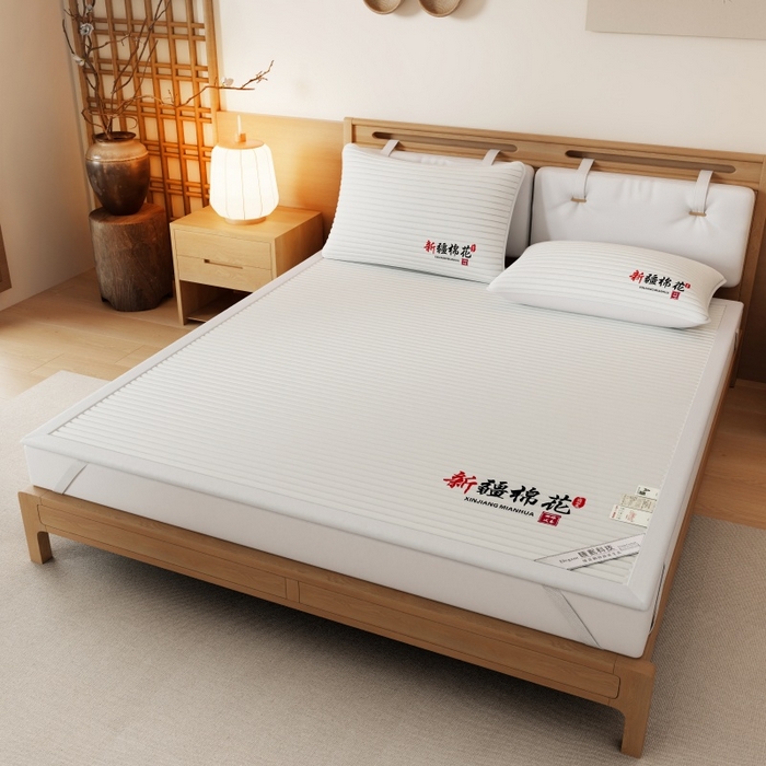 91家纺网 家纺一手货源 找家纺 （总）缔莱（十三铭）被业 2025新款A类新疆水洗棉花床垫床护垫