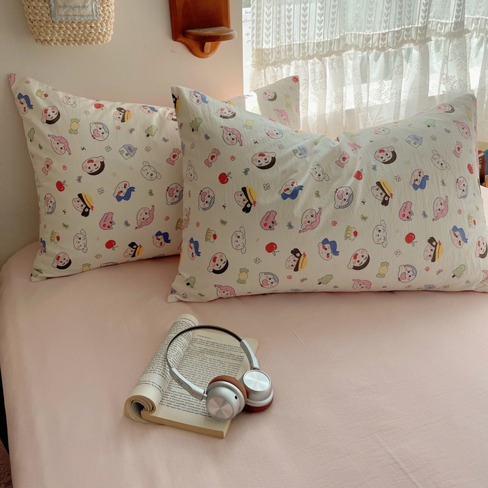 91家纺网 家纺一手货源 找家纺 澜妃 2025新款云感提花双层纱四件套 蜡笔没有新