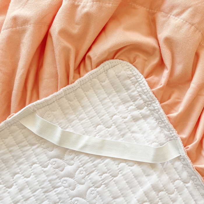 91家纺网 家纺一手货源 找家纺 瑞宝 2025新款宝宝绒重工刺绣花边床裙床裙单件单床裙床裙三件套-梦蝶 梦蝶-艾玛橙