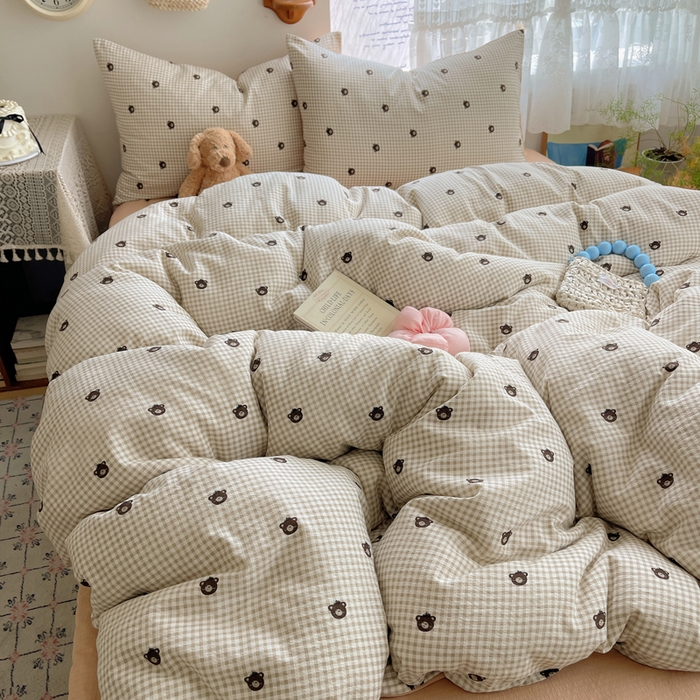 澜妃 2025新款云感提花双层纱四件套 罗格先生