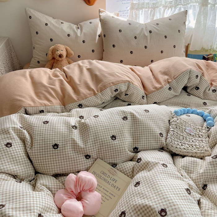 91家纺网 家纺一手货源 找家纺 澜妃 2025新款云感提花双层纱四件套 罗格先生