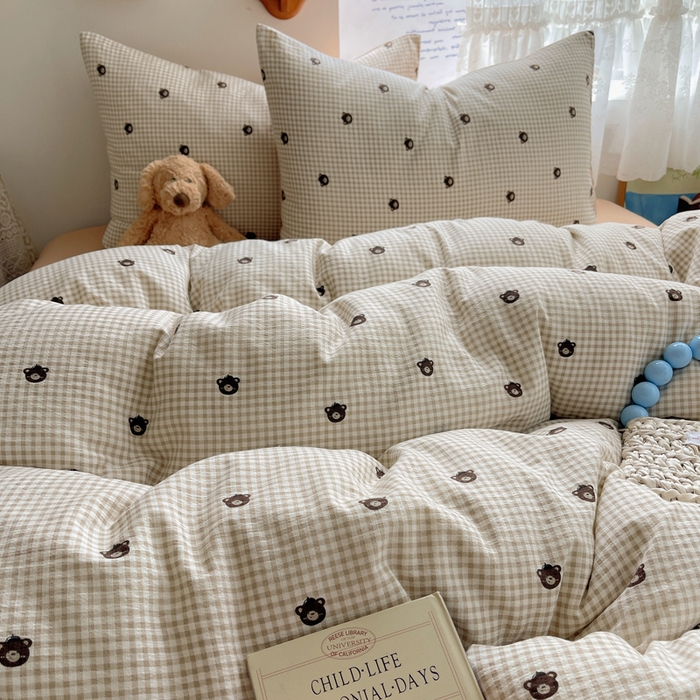 91家纺网 家纺一手货源 找家纺 澜妃 2025新款云感提花双层纱四件套 罗格先生