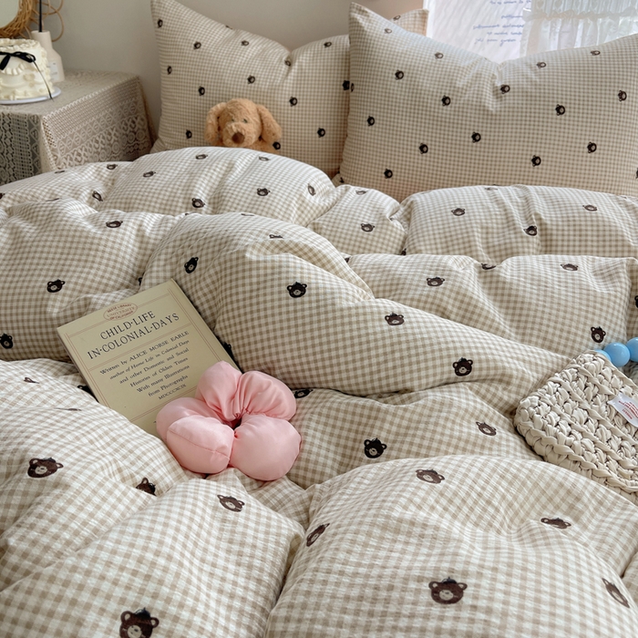 91家纺网 家纺一手货源 找家纺 澜妃 2025新款云感提花双层纱四件套 罗格先生