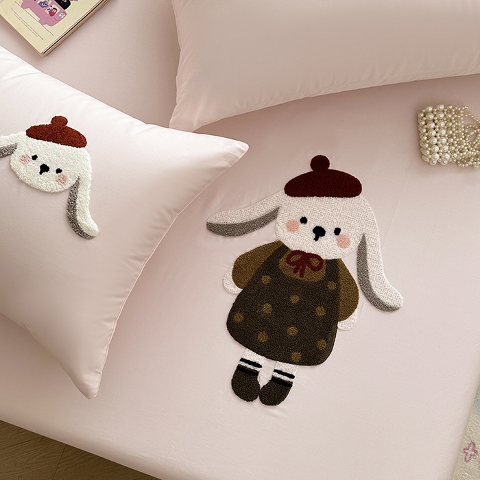 91家纺网 家纺一手货源 找家纺 （总）寐居家纺 2025新款A类100支长绒棉毛巾绣床笠三件套