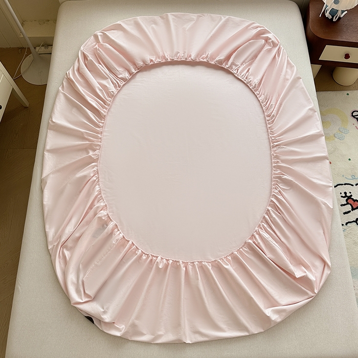 91家纺网 家纺一手货源 找家纺 寐居家纺 2025新款A类100支长绒棉毛巾绣床笠三件套 垂耳兔