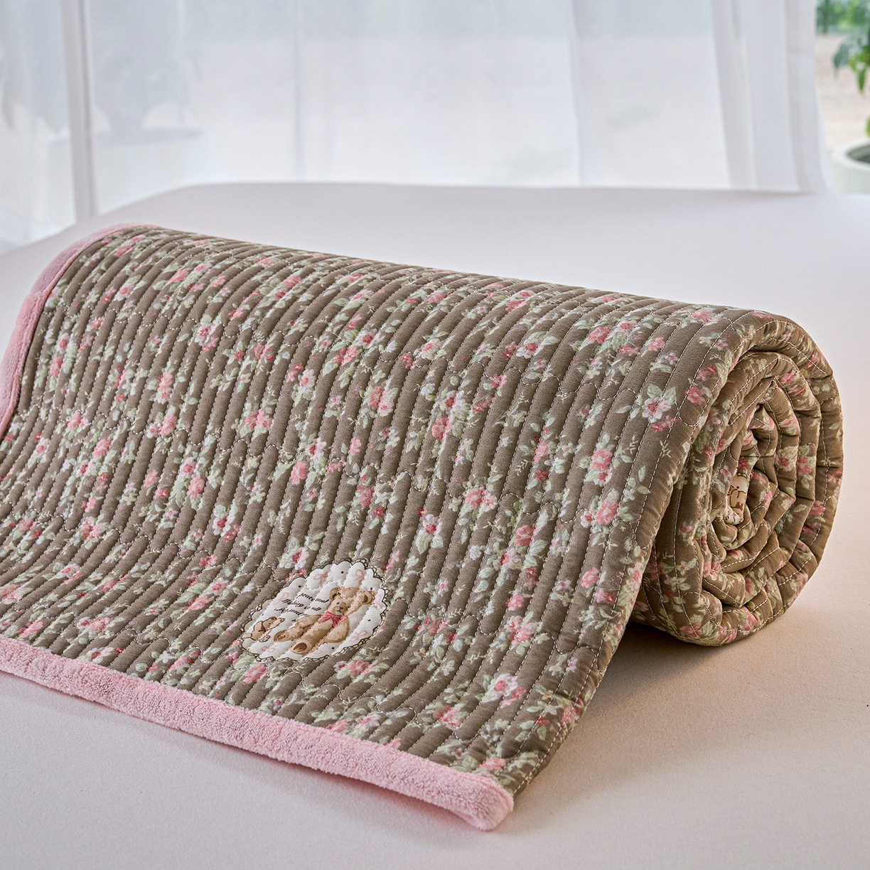 91家纺网 家纺一手货源 找家纺 （总）小叮当家纺仓储工厂店 2025新款棉加绒床垫一面全棉一面牛奶绒床褥垫软床垫床盖四季通用