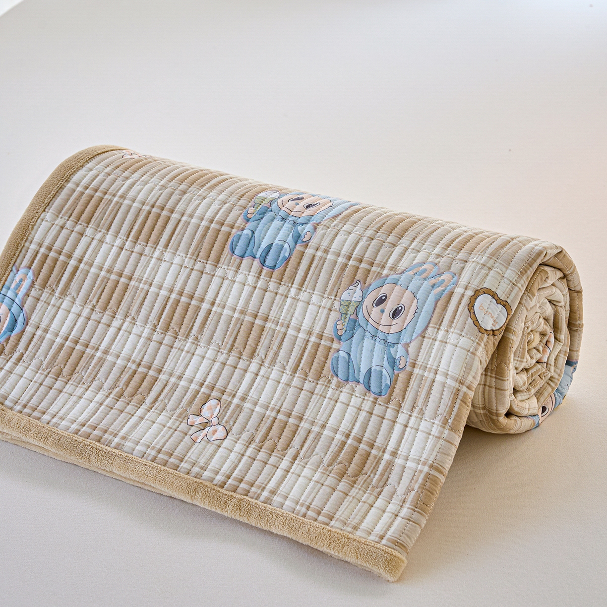 91家纺网 家纺一手货源 找家纺 （总）小叮当家纺仓储工厂店 2025新款棉加绒床垫一面全棉一面牛奶绒床褥垫软床垫床盖四季通用