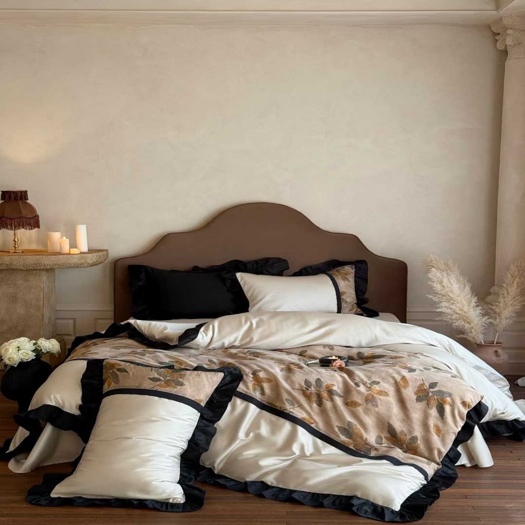 91家纺网 家纺一手货源 找家纺  [91家纺网精选] 新款意式简约四件套莫妮卡