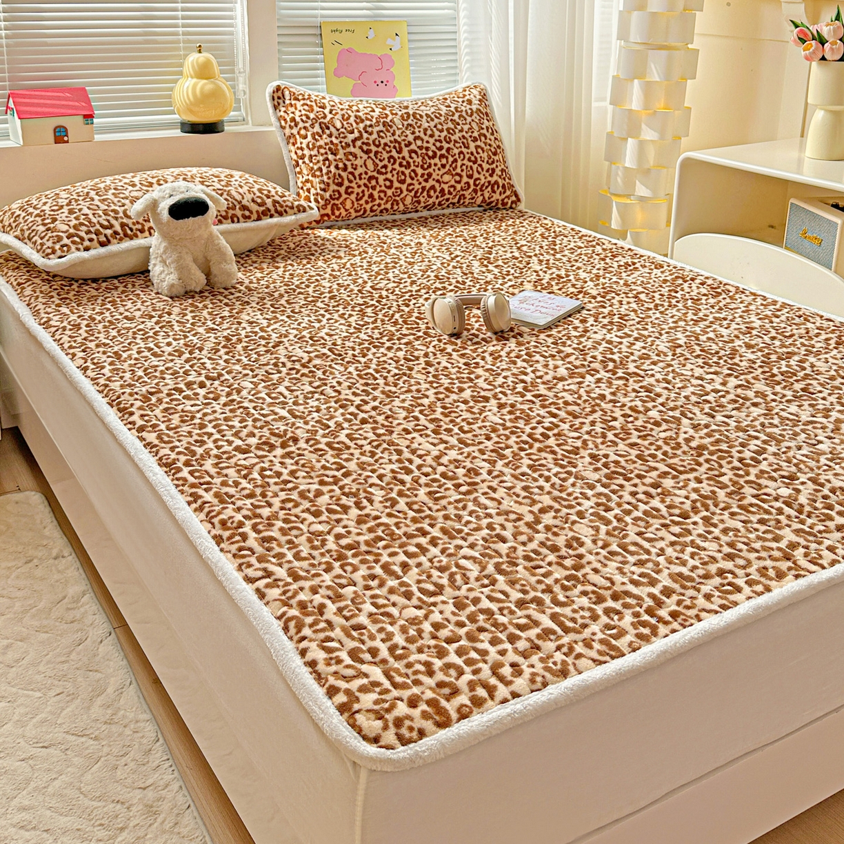 91家纺网 家纺一手货源 找家纺 （总）水木坊 2025新款牛奶绒床垫保护垫床褥床垫子