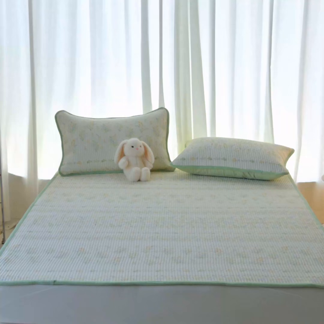 91家纺网 家纺一手货源 找家纺 小叮当家纺仓储工厂店 2025新款棉加绒床垫一面全棉一面牛奶绒床褥垫软床垫床盖四季通用 丛草集(A棉B绒）