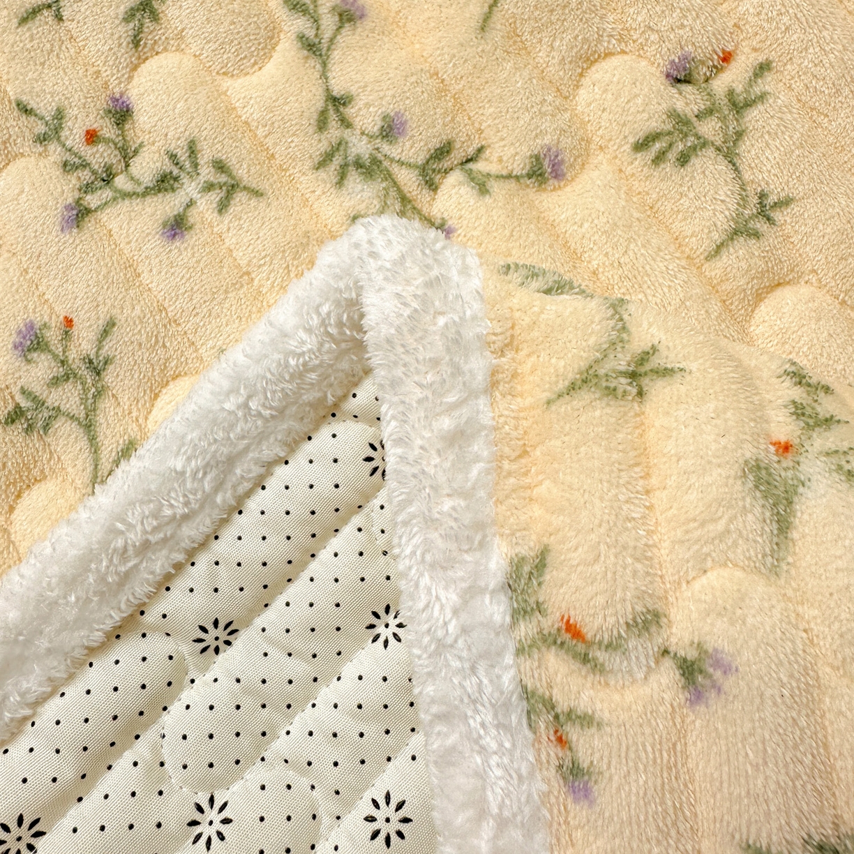 91家纺网 家纺一手货源 找家纺 水木坊 2025新款牛奶绒床垫保护垫床褥床垫子 森林野园