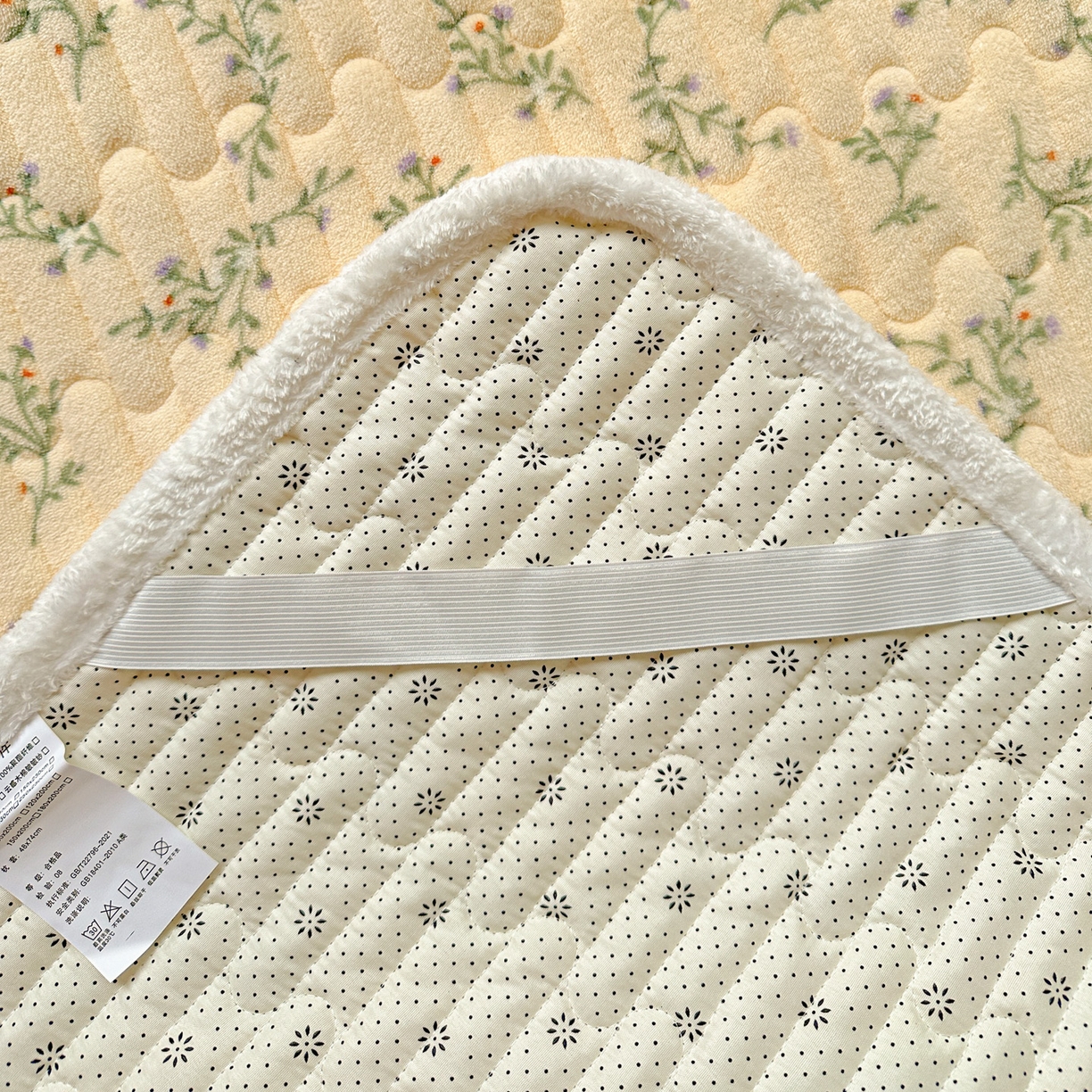 91家纺网 家纺一手货源 找家纺 水木坊 2025新款牛奶绒床垫保护垫床褥床垫子 森林野园