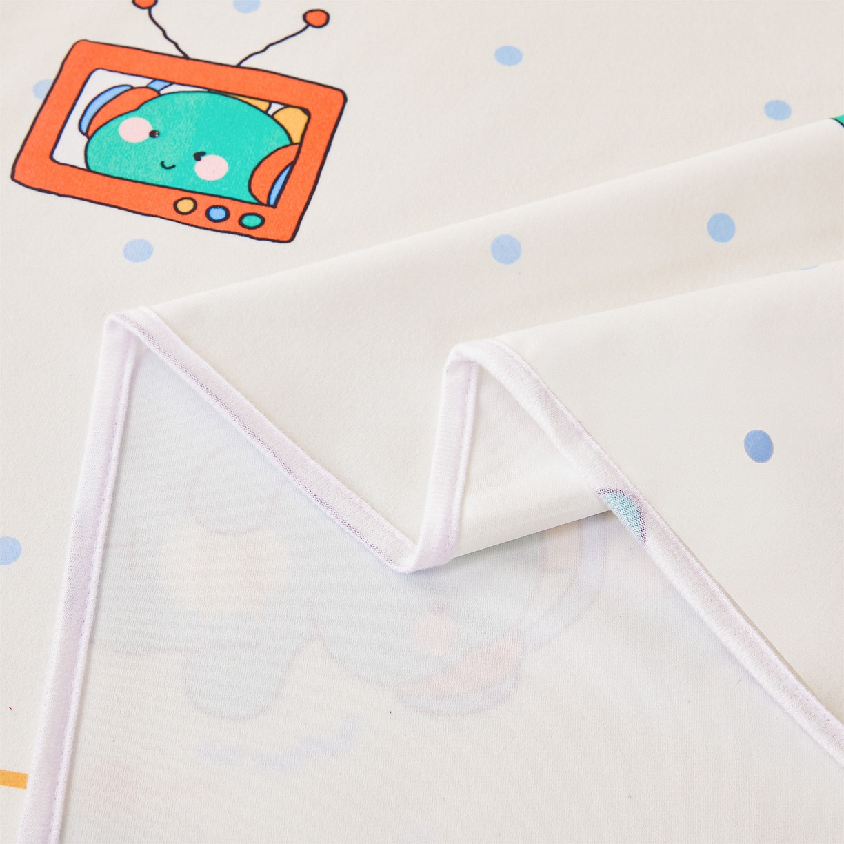 91家纺网 家纺一手货源 找家纺 雯豆家纺 2025新款防水隔尿垫子卡通成人床垫保护罩A类宝宝尿垫 防水隔尿垫-恐龙运动员