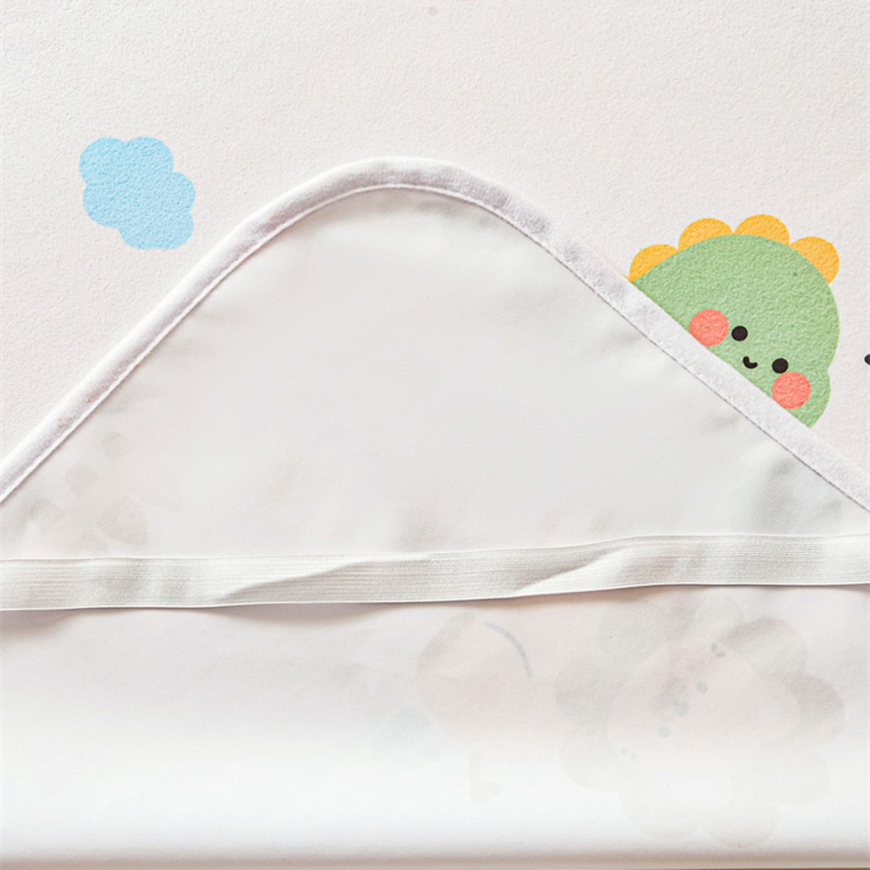 91家纺网 家纺一手货源 找家纺 雯豆家纺 2025新款防水隔尿垫子卡通成人床垫保护罩A类宝宝尿垫 防水隔尿垫-狮子辛巴