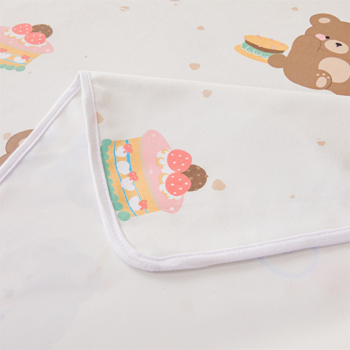 91家纺网 家纺一手货源 找家纺 雯豆家纺 2025新款防水隔尿垫子卡通成人床垫保护罩A类宝宝尿垫 防水隔尿垫-小伙伴