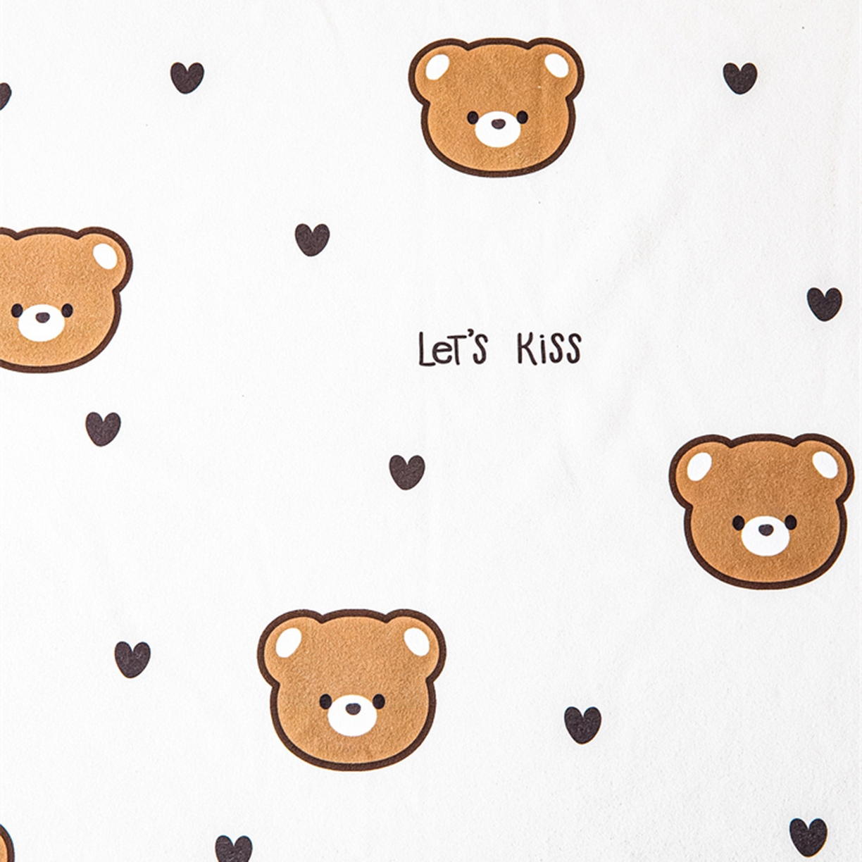 91家纺网 家纺一手货源 找家纺 雯豆家纺 2025新款防水隔尿垫子卡通成人床垫保护罩A类宝宝尿垫 防水隔尿垫-小熊头