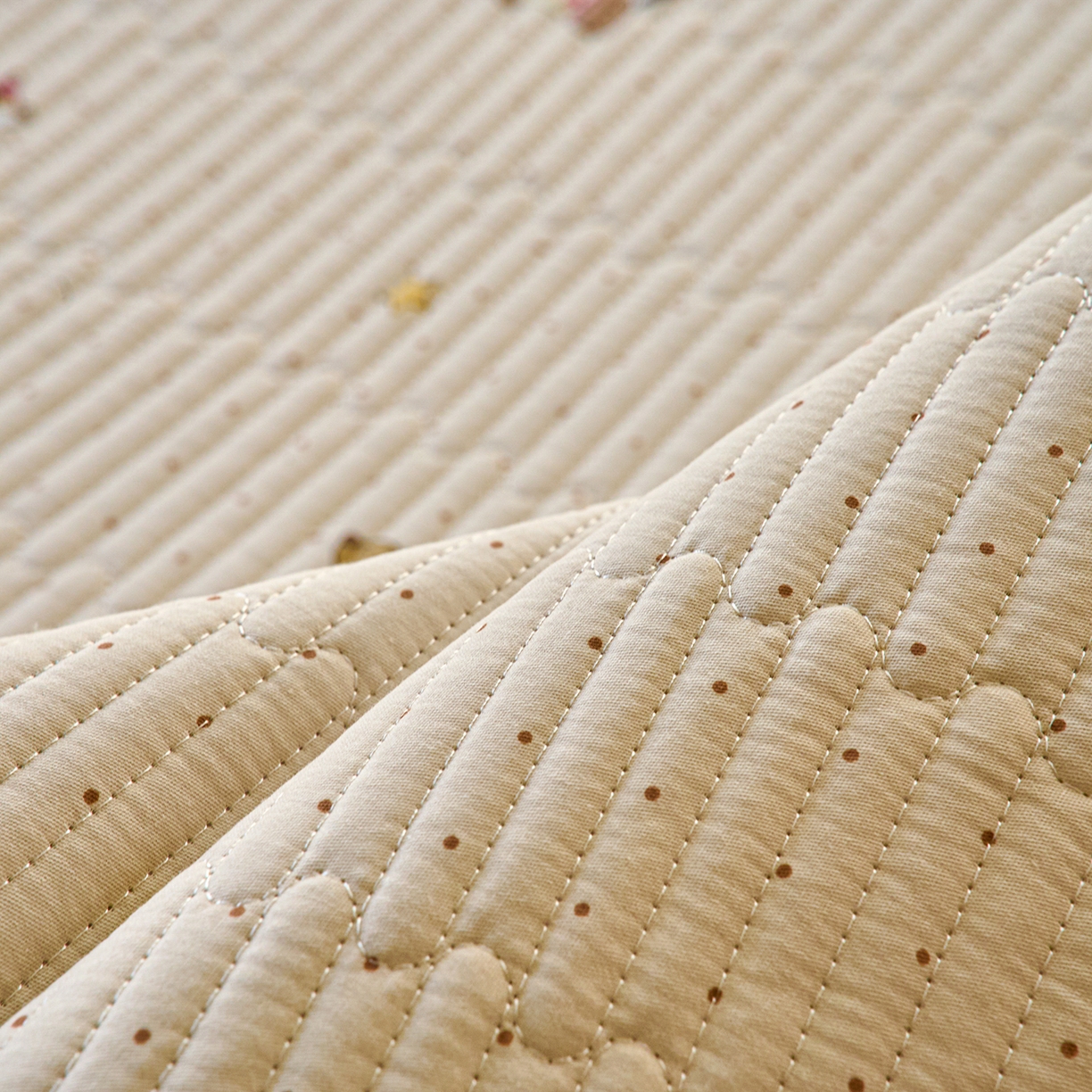 91家纺网 家纺一手货源 找家纺 小叮当家纺仓储工厂店 2025新款棉加绒床垫一面全棉一面牛奶绒床褥垫软床垫床盖四季通用 星星柯基(A棉B绒）