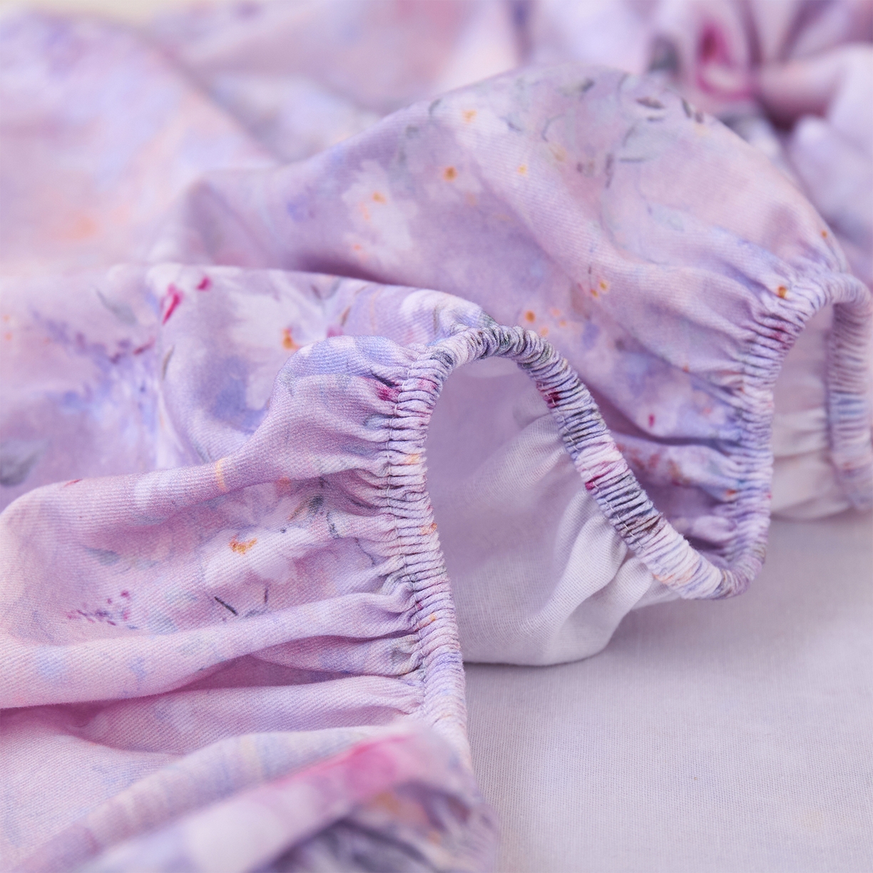 91家纺网 家纺一手货源 找家纺 （总）元元家居（元元被业） 2025秋冬新款全棉纯棉磨毛印花单床笠