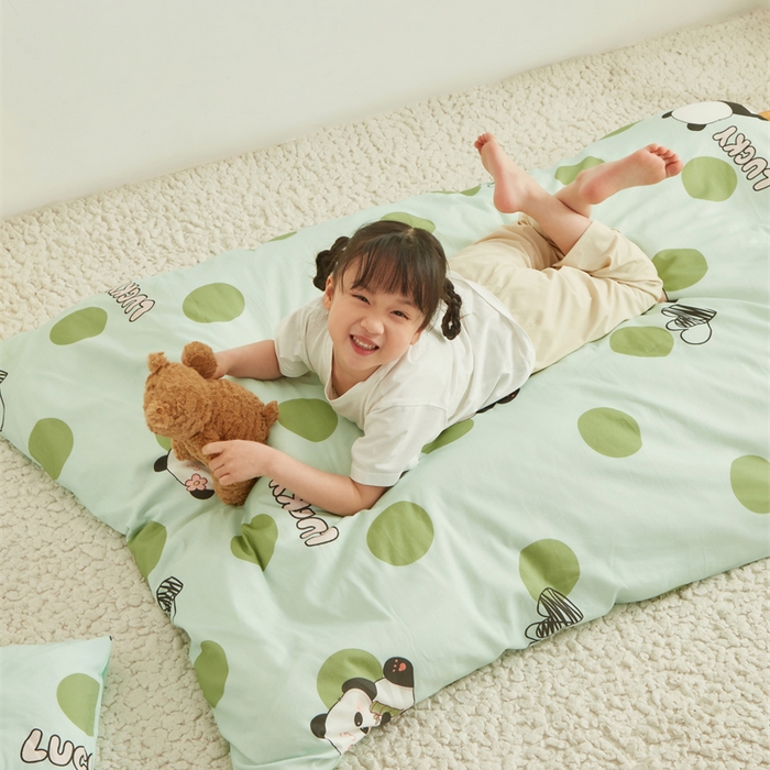 91家纺网 家纺一手货源 找家纺 （总）艾佳宝贝 2025新款A类全棉多功能可拆卸儿童盖毯四季被子
