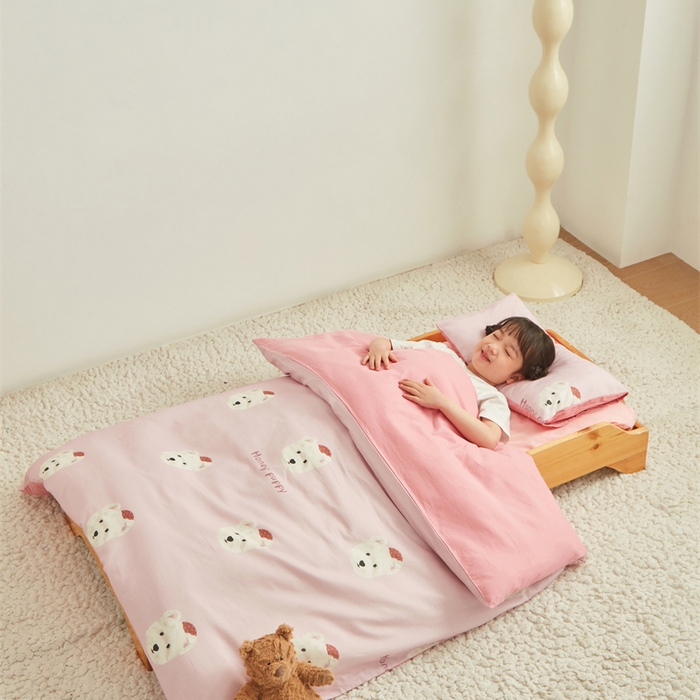 91家纺网 家纺一手货源 找家纺 艾佳宝贝 2025新款A类全棉多功能可拆卸儿童盖毯四季被子 乖萌小狗