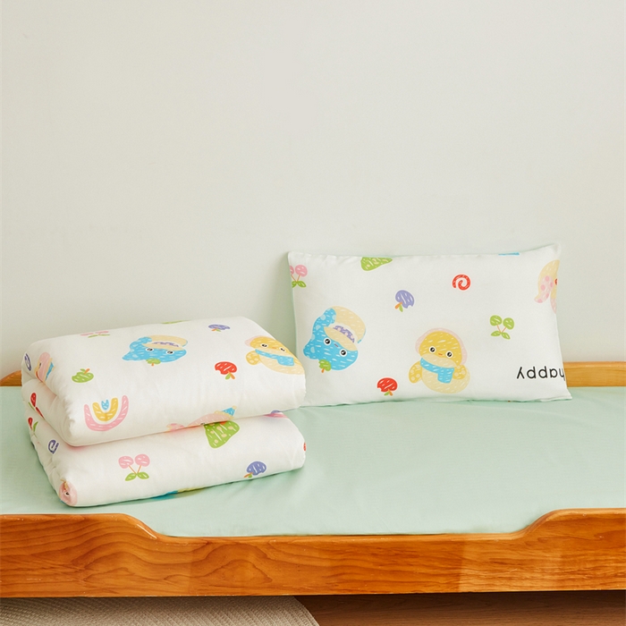 91家纺网 家纺一手货源 找家纺 艾佳宝贝 2025新款A类全棉多功能可拆卸儿童盖毯四季被子 贪吃蛇
