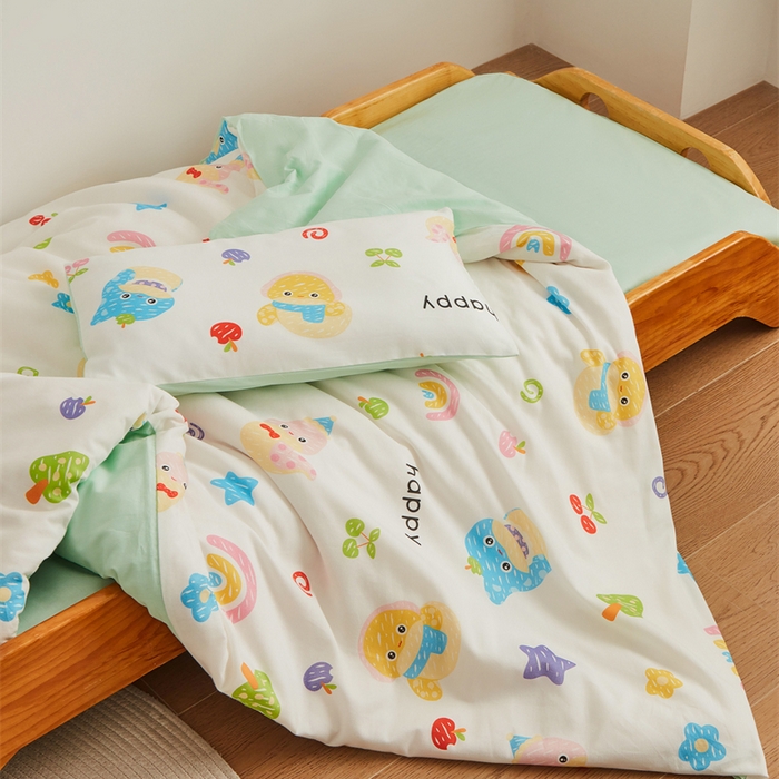 91家纺网 家纺一手货源 找家纺 艾佳宝贝 2025新款A类全棉多功能可拆卸儿童盖毯四季被子 贪吃蛇