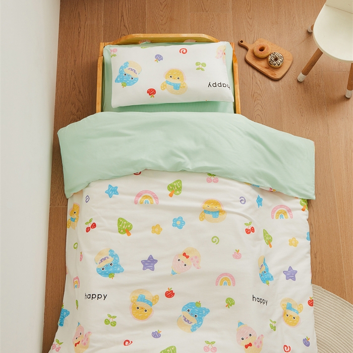 艾佳宝贝 2025新款A类全棉多功能可拆卸儿童盖毯四季被子 贪吃蛇