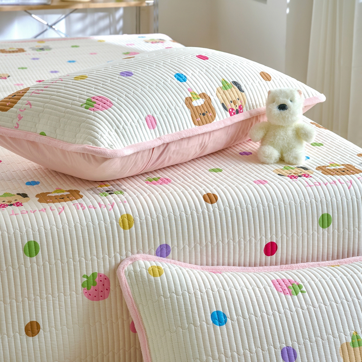 91家纺网 家纺一手货源 找家纺 小叮当家纺仓储工厂店 2025新款A版全棉B版牛奶绒床盖系列单床盖床盖单件 冒险家（A棉B绒）