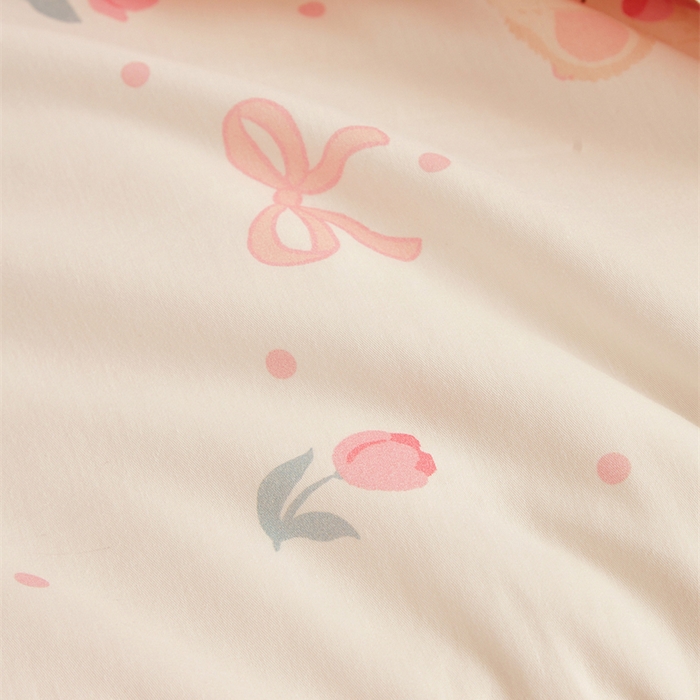 91家纺网 家纺一手货源 找家纺 艾佳宝贝 2025新款A类全棉多功能可拆卸儿童盖毯四季被子 小香兔