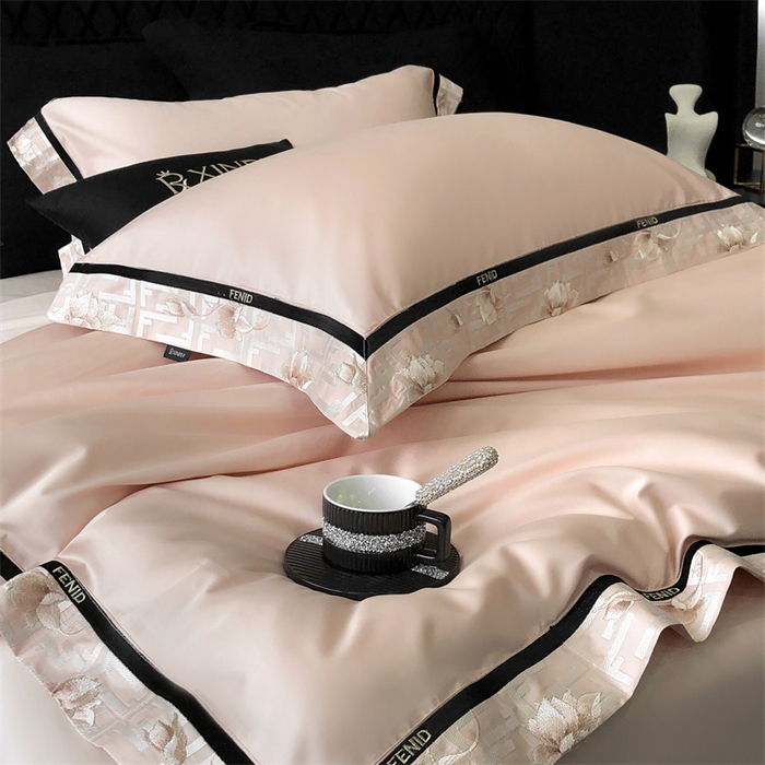 91家纺网 家纺一手货源 找家纺 （总）馨蕊家居 2025新款100s高奢典藏简约全棉四件套-维也纳