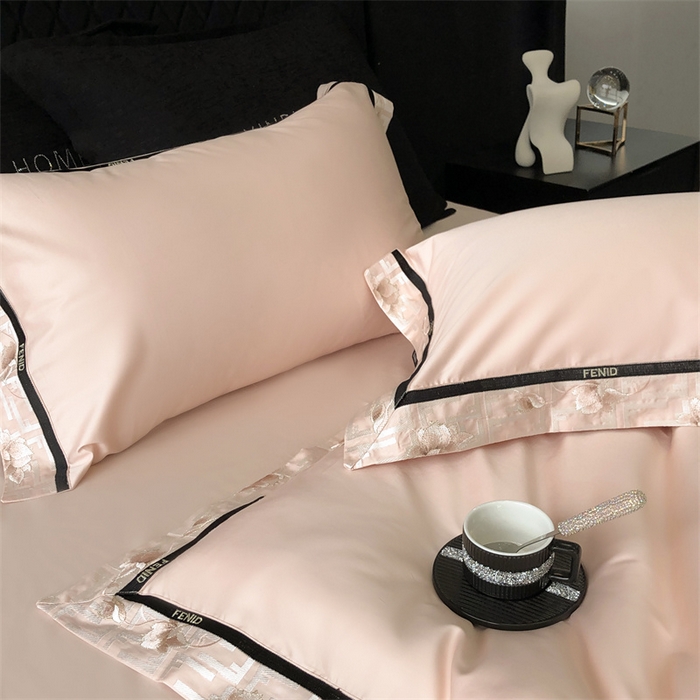 91家纺网 家纺一手货源 找家纺 （总）馨蕊家居 2025新款100s高奢典藏简约全棉四件套-维也纳